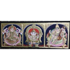 Trio of Lakshmi,Ganesha & Saraswathi 2